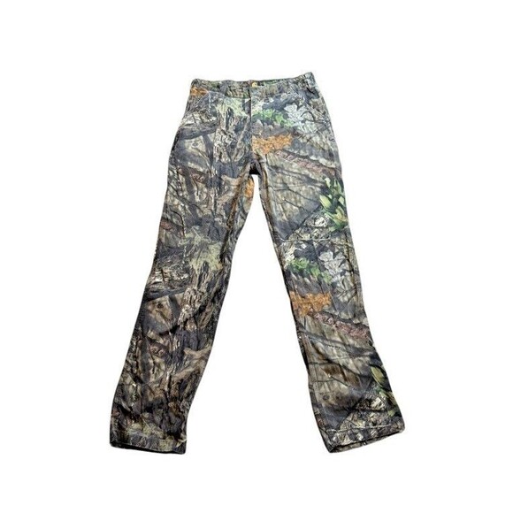 Carhartt Mossy Oak Real Tree Mens Camo Outdoor Pants Size 34x34 Tall - Hunting - Picture 1 of 8